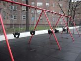 Abraham Lincoln Playground Swings 