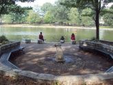 Seating Area at Bowne Lake 