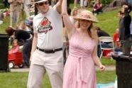 A couple dances at the Mississippi Day picnic 