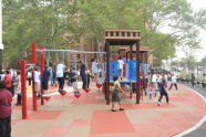 Lillian Wald Playground Ribbon Cutting 