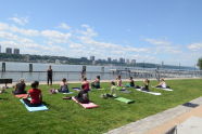 Shape Up NYC at West Harlem Piers 