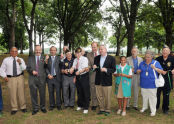 Van Cortlandt Park Memorial Grove Ribbon Cutting 