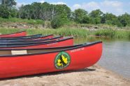 Canoes at Marine Park 