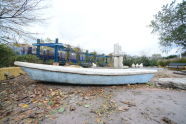 Rough Seas at Hunts Point Riverside Park 