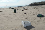 Storm Damage at Manhattan Beach 