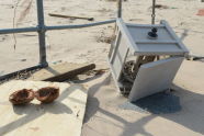 Debris at Manhattan Beach 