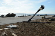 Storm Damage at Manhattan Beach 