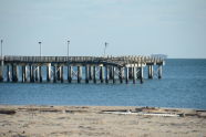 Storm Damage at Steeplechase Pier 