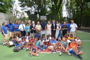 Classic Playground Court of Dreams Ribbon Cutting 