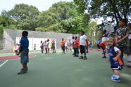 Classic Playground Court of Dreams Ribbon Cutting 