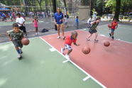 Classic Playground Court of Dreams Ribbon Cutting 