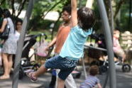 Neufeld Playground Ribbon Cutting 