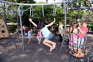 Neufeld Playground Ribbon Cutting 