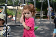 Neufeld Playground Ribbon Cutting 