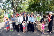 Neufeld Playground Ribbon Cutting 