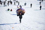 Snow Day at Crotona Park 