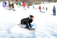 Snow Day at Crotona Park 