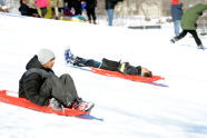 Snow Day at Crotona Park 