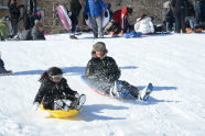 Snow Day at Crotona Park 