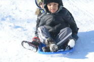 Snow Day at Crotona Park 