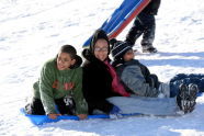 Snow Day at Crotona Park 