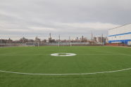 A Multipurpose Field at Bushwick Inlet Park 