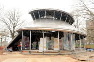 SeaGlass Carousel Topping Off Ceremony 