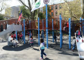 Arbor Day Tree Planting at Sixteen Scamores Playground 