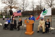 First wheelchair football field in Parks 