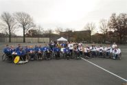 First wheelchair football field in Parks 