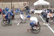 First wheelchair football field in Parks 