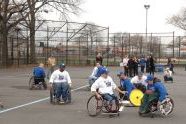 First wheelchair football field in Parks 