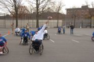 First wheelchair football field in Parks 