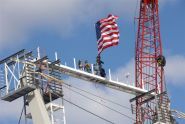 The topping-out ceremony 