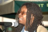 Whoopi reads her poem 