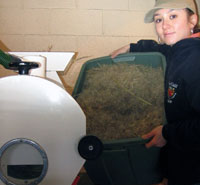 Cleaning of Harvested and Thrashed seed