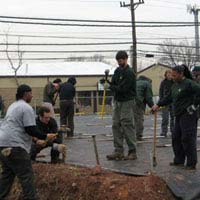 GreenApple Volunteers at GNPC